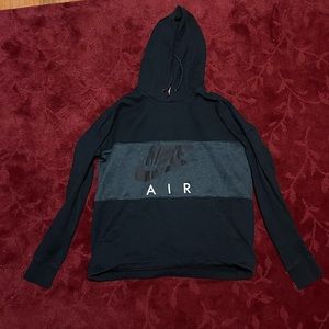 Nike Air Black and Gray Sweatshirt